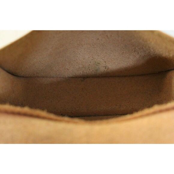 Fossil SALMON PINK GENUINE LEATHER FLAP TURN LOCK CROSSBODY PURSE SHOULDER BAG - Picture 10 of 12